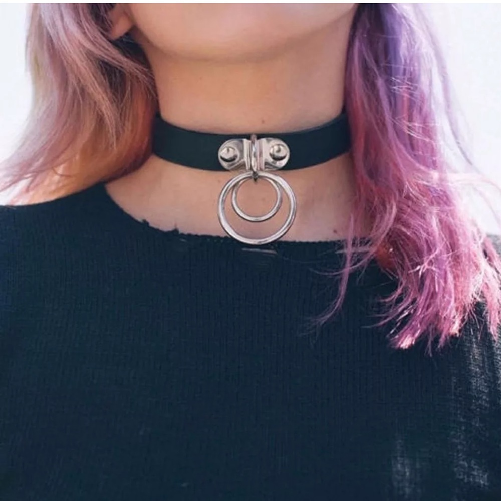 Black choker dame - Picture 1 of 4